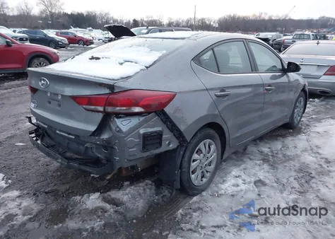 2018 Hyundai Elantra Se from USA, damaged, VIN KMHD74LFXJU557587